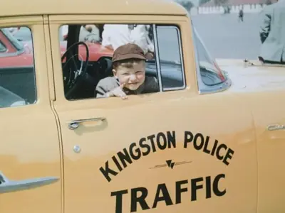 Vintage Traffic Photo 